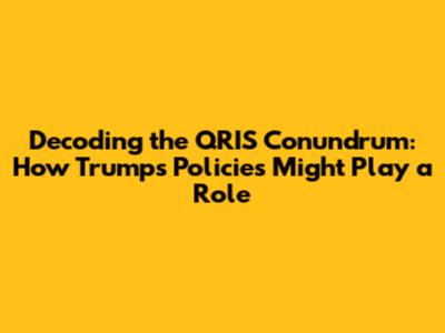 Decoding the QRIS Conundrum: How Trump's Policies Might Play a Role